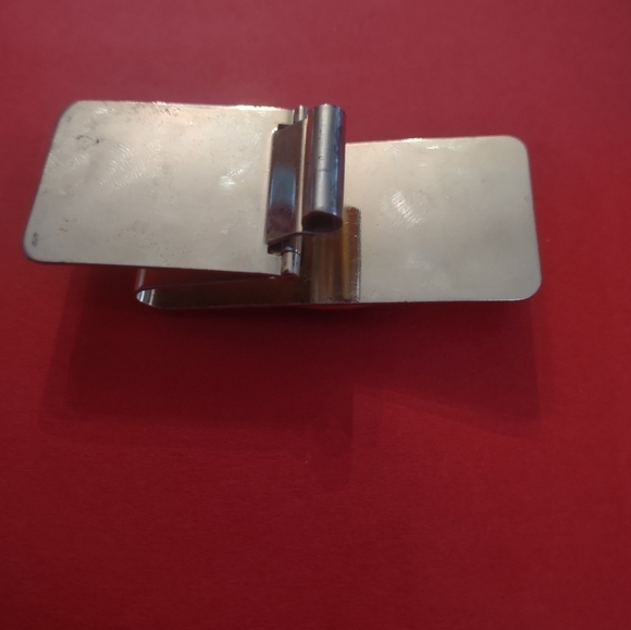 Beautiful men's money clip with a beautiful stone - Picture 2 of 3